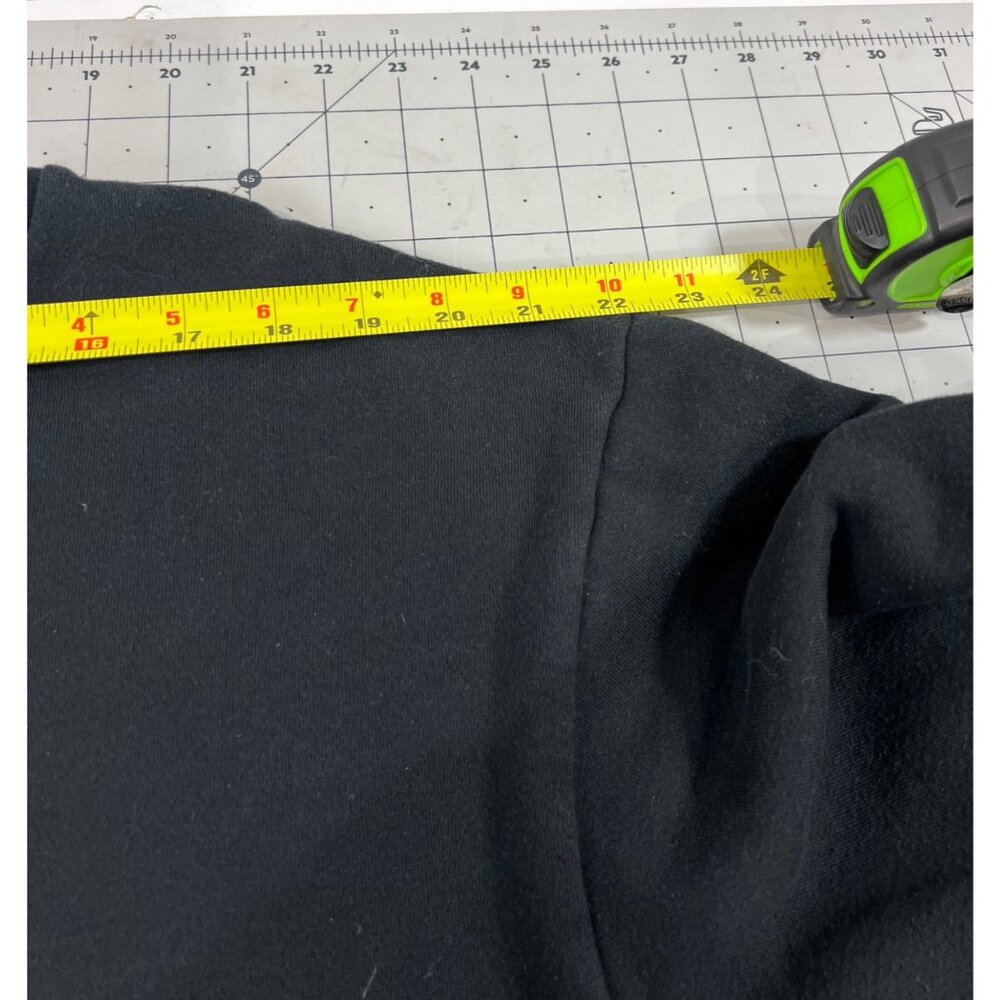 Slug Magazine SLC Utah Black Sweatshirt Typewriter Graphic Am. Apparel Men's L - Picture 6 of 9